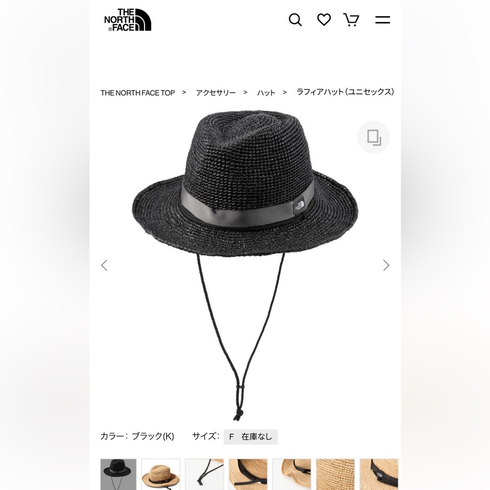 The North Face Raffia Hat